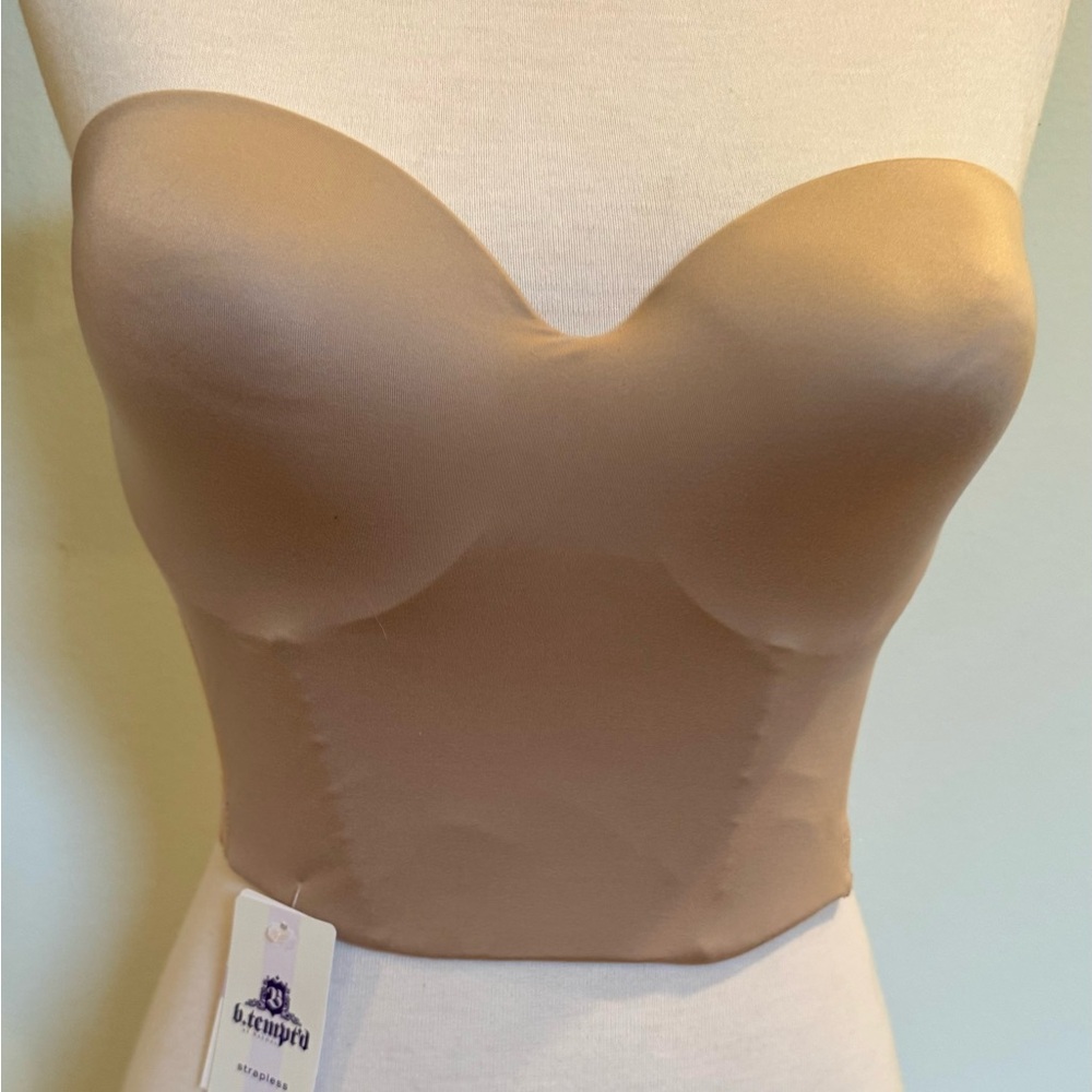 Strapless Nude Bustier